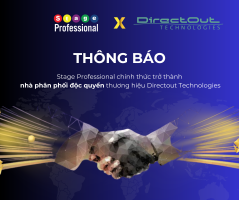 Stage Pro trở thành nhà phân phối độc quyền của DirectOut tại Việt Nam