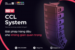 d&amp;b audiotechnik CCL: Bước đột phá mới trong dòng loa Line Array Cardioid nhỏ gọn